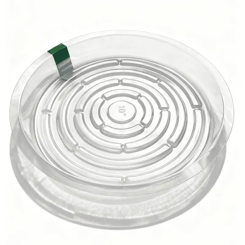 10 Inch Clear Plant Saucer