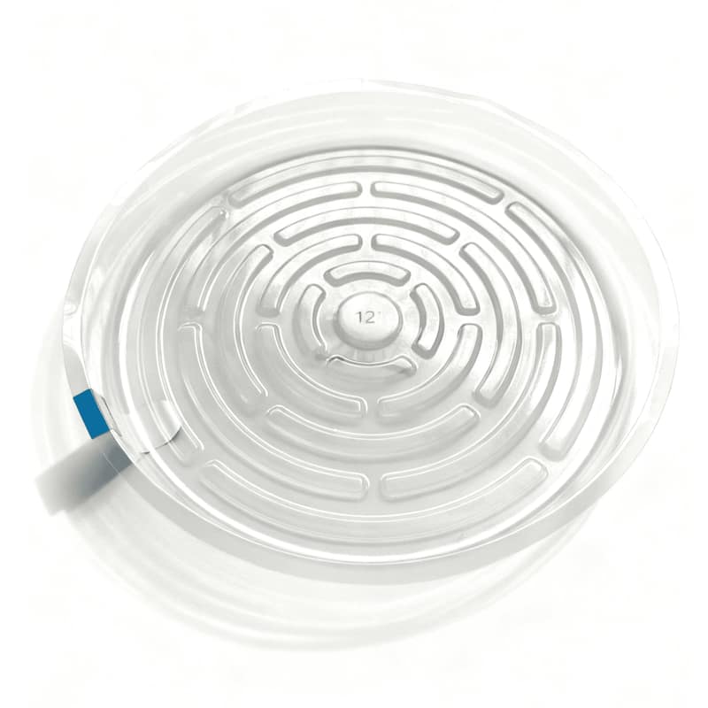 12 Inch Clear Plant Saucer
