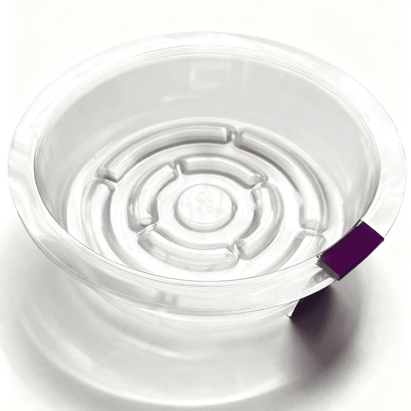 6 Inch Clear Plant Saucer